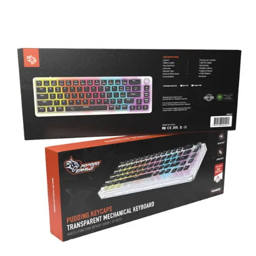 Mechanical Keyboard Pudding Keycaps