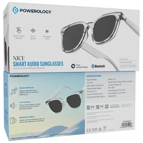 Powerology Nice Smart Audio Sunglasses