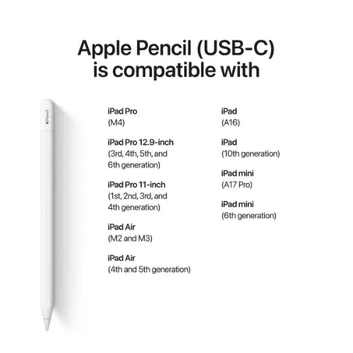 Apple Pencil Type C (USB-C)