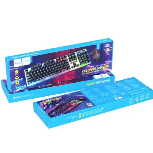 Hoco Luminous Gaming Keyboard and Mouse Set