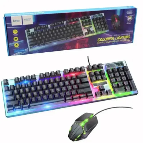 Hoco Luminous Gaming Keyboard and Mouse Set