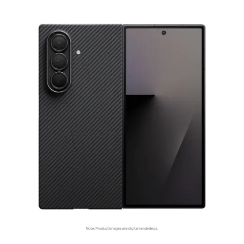 Pitaka Woven from Aramid Fiber Ultra Slim Case Z Fold 7 – Black
