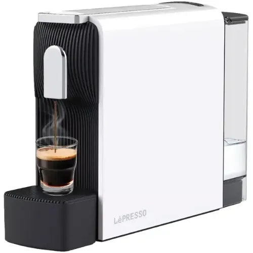 LePresso 20 Bar Coffee Machine - 600ml Water Capacity, 30s Heating, Nespresso Compatible