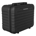 Travel Makeup Bag with Detachable LED Mirror - Porodo Lifestyle  Black
