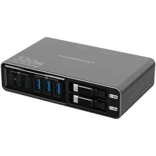 CHARGING STATION GAN 320W UNIVO - POWEROLOGY