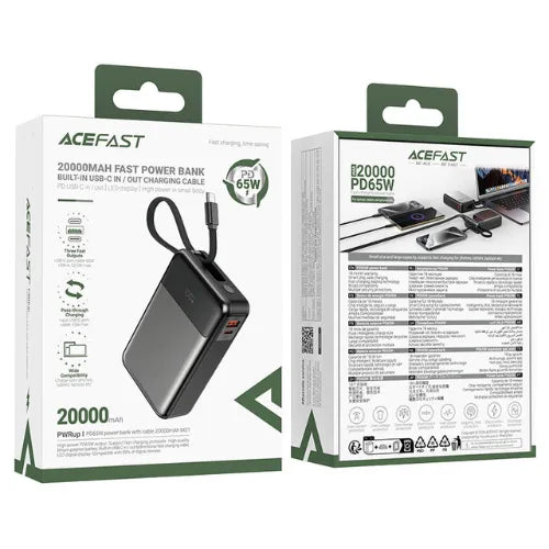 FAST CHARGER 20000MAH POWERBNK M21- ACEFAST