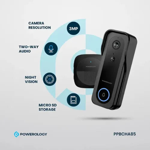 Smart Doorbell Camera Powerology