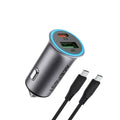 Fast Charge Car Charger B16 95W (1xUSB-C + 1xUSB-A)