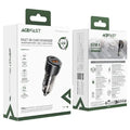 Fast Charge Car Charger B12 60W (1xUSB-C + 1xUSB-A)