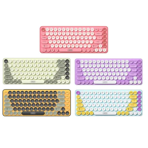 XO Wireless Keyboard, pink - KB-12