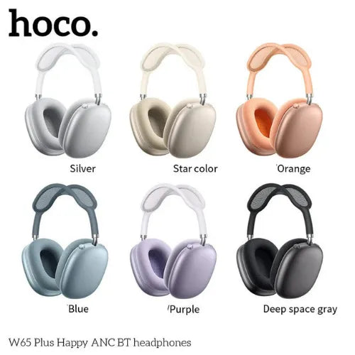 ANC Bluetooth Headphones - Hoco W65plus