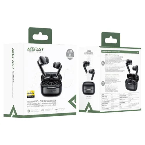 TWS Earbuds W5 HYBRID ANC ENC - Acefast